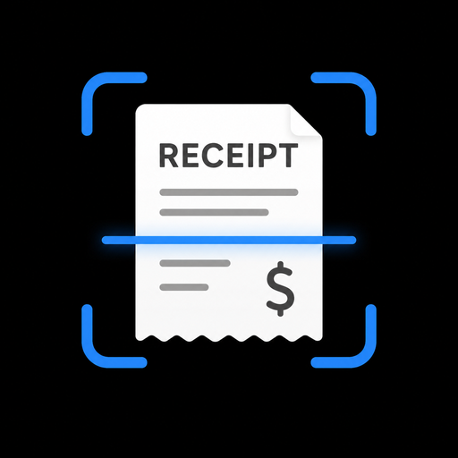 Receipt Scanner: Offline AI App Icon