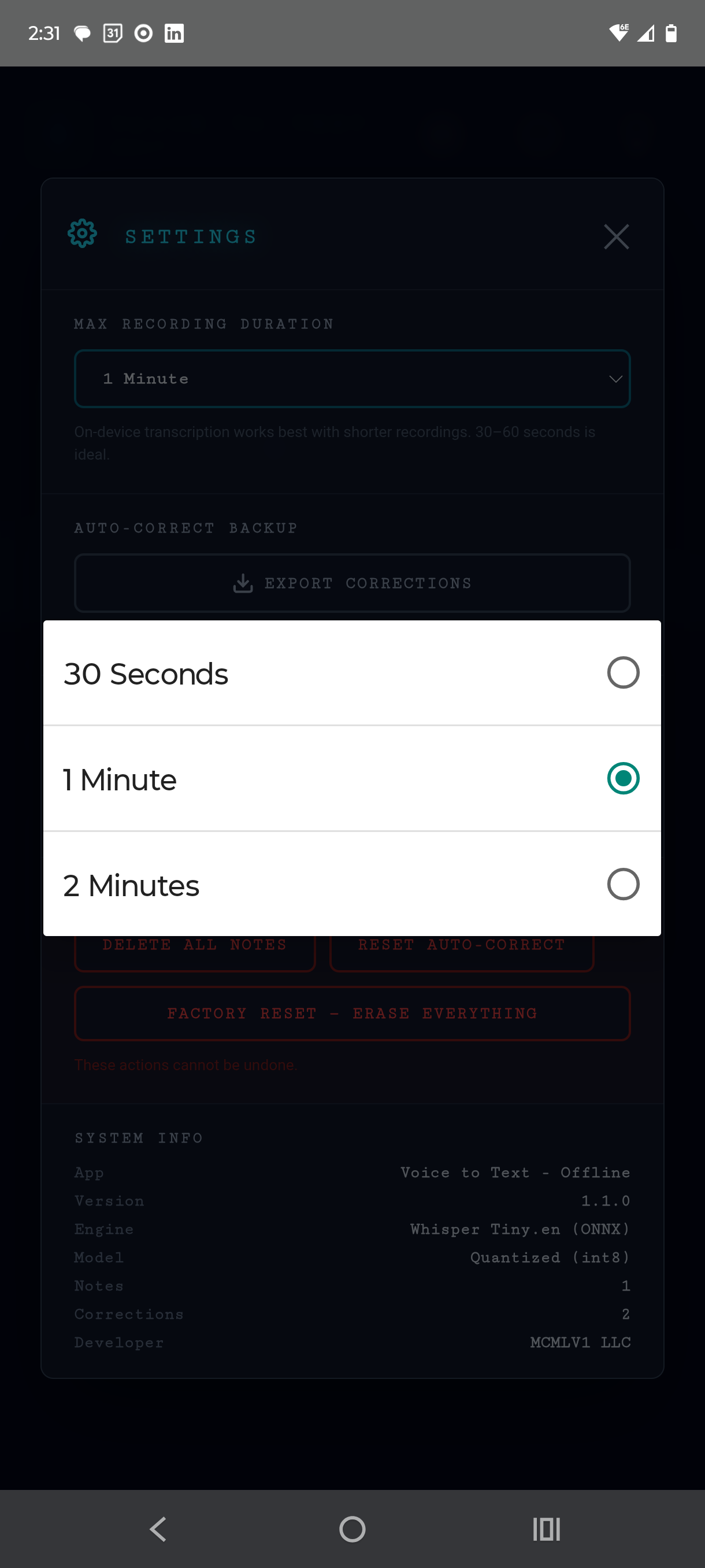 Voice To Text - Timestamped Notes